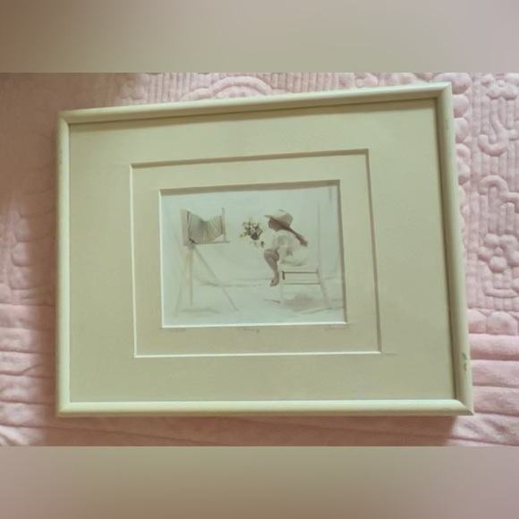 Hand colored Limited Edition Norm Darwish “Posing” Black & White Photograph - Picture 8 of 8